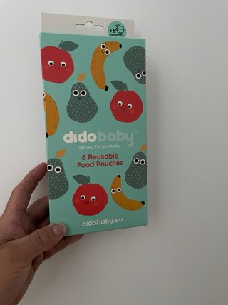 Bolsas Comida Bebé Reutilizables, sin estrenar.