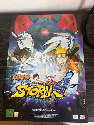 Póster Naruto Shippuden Ultimate Ninja Storm 4