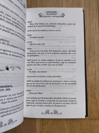 Animales fantásticos y dónde encontrarlos. Guión