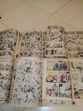 Lote 6 Revistas Flash Gordon - Grandes Aventuras
