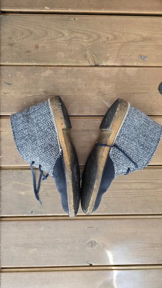 Botas Clarks Originals Talla 43 Azul/Gris