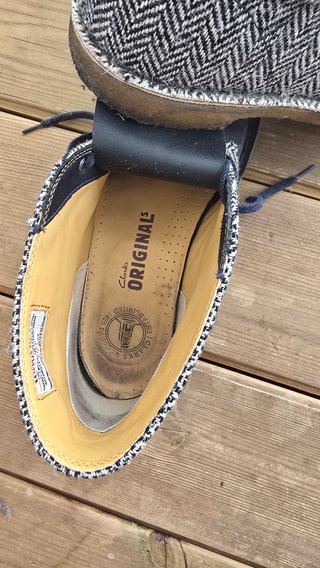 Botas Clarks Originals Talla 43 Azul/Gris