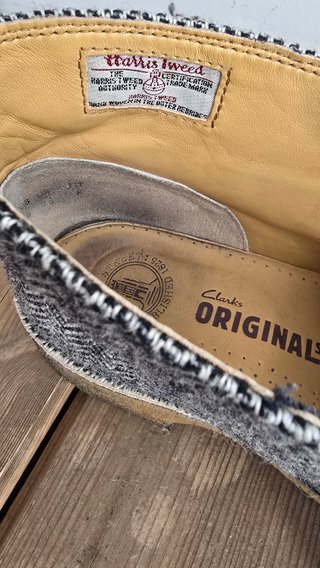 Botas Clarks Originals Talla 43 Azul/Gris