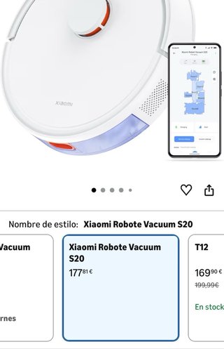 Xiaomi Robot Vacuum S20