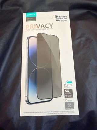 Protettore schermo ONEMAX iPhone 17 Pro Privacy