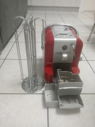 Macchina Caffè Saeco A Modo Mio Rossa