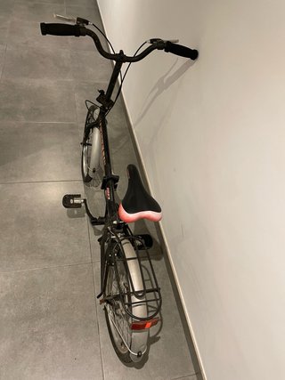 Bicicleta Plegable Negra