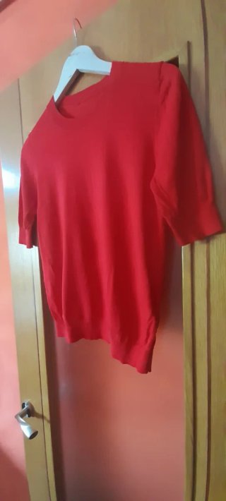 Jersey fino Zara rojo