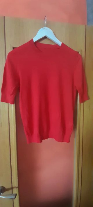 Jersey fino Zara rojo