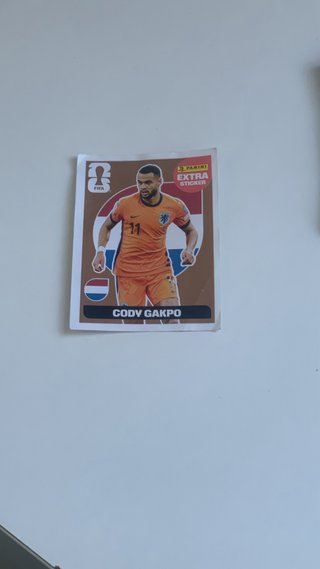 Cromos Panini Mundial Cody Gakpo