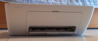 Stampante multifunzione HP Deskjet 2720e grigio e bianco