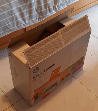 Stampante multifunzione HP Deskjet 2720e grigio e bianco