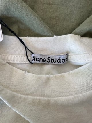 Camiseta Acne Studios Stockholm 1996 Blanca