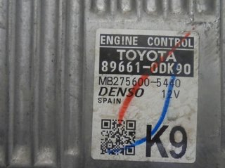 Centralita motor toyota 4647083 896610dk90 yaris