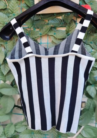 Top G&B maglia viscosa righe