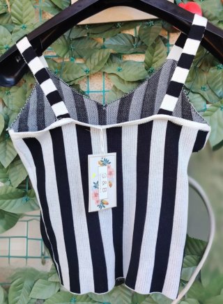 Top G&B maglia viscosa righe