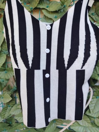 Top G&B maglia viscosa righe