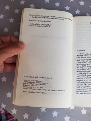 MICHAEL MOORCOCK: El Campeón Eterno