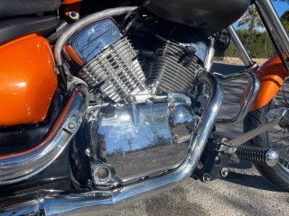 Suzuki Intruder Cruiser Naranja