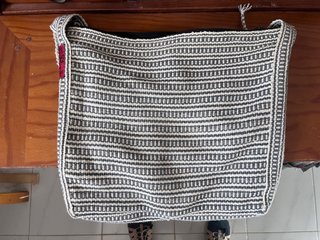 Bolsa de tela tejida de Nepal