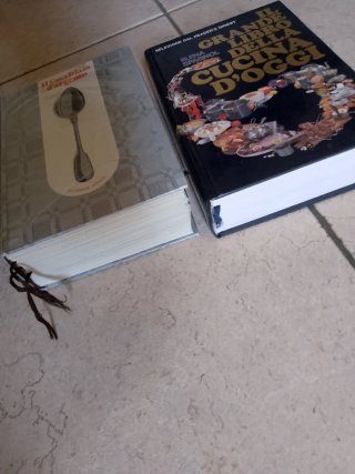 libri cucina il cucchiaio d'argento e grande libro