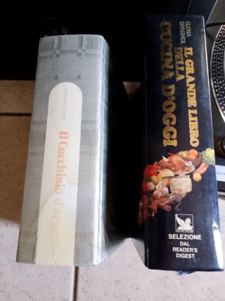 libri cucina il cucchiaio d'argento e grande libro