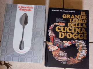 libri cucina il cucchiaio d'argento e grande libro