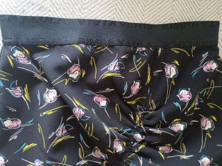 Falda estampada floral