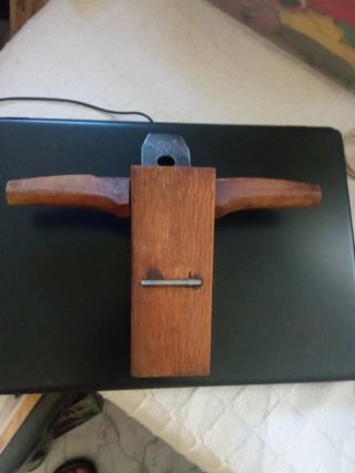 Cepillo carpintero antiguo madera