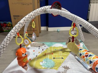 Gimnasio Manta Juego Bebé Llama Sensorial