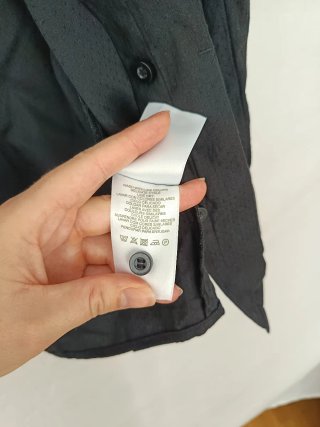 Camisa Negra Liz Claiborne Talla M