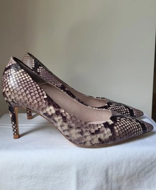 Zapatos Salón Zara Talla 38 Tacón 8cm