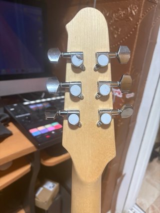 Guitarra Eléctrica Negra Copia China