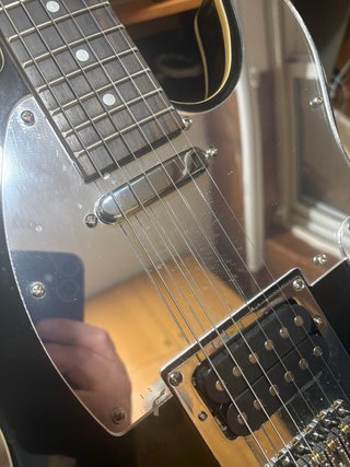 Guitarra Eléctrica Negra Copia China