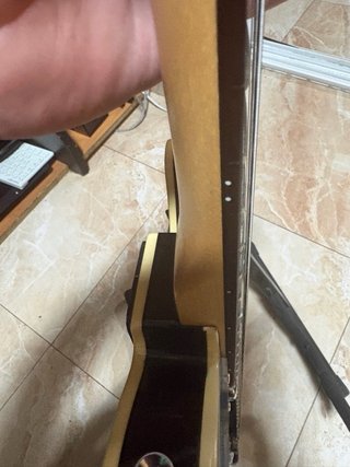Guitarra Eléctrica Negra Copia China