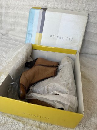Botines Papiro Hispanitas Camel T37