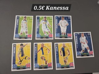 Lote cromos Topps Champions League