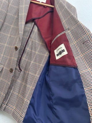 Americana Celopman 50 cuadros vichy