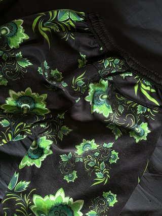 Conjunto Deportivo Nike Floral Verde Negro