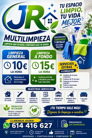 SERVICIOS DE LIMPIEZA EN BURRIANA