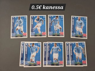 Lote cromos Topps Champions League