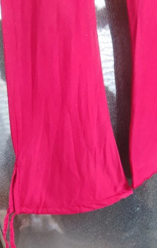 Blusón Stradivarius Popelín Burdeos Talla Única