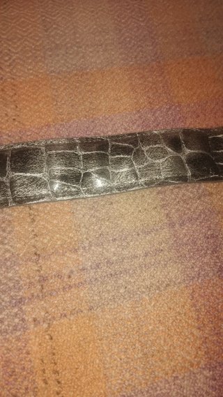 Cinturón mujer hebilla dorada