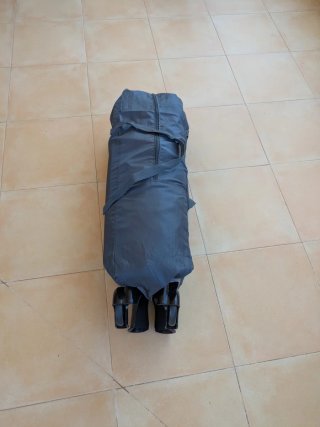 Cuna de viaje plegable 120x60cm.