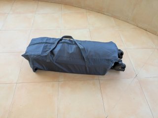 Cuna de viaje plegable 120x60cm.