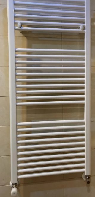 Radiador de ducha blanco