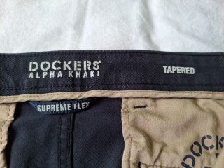 Pantalón Dockers Tapered Azul Talla M
