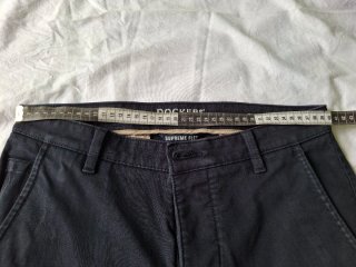 Pantalón Dockers Tapered Azul Talla M