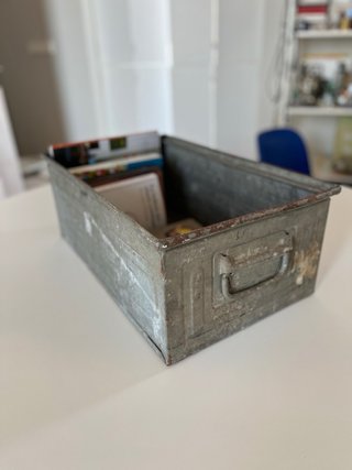 Caja Industrial Vintage SSI Schäfer