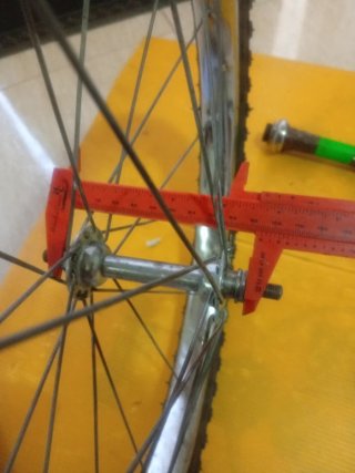 Llanta delantera BMX